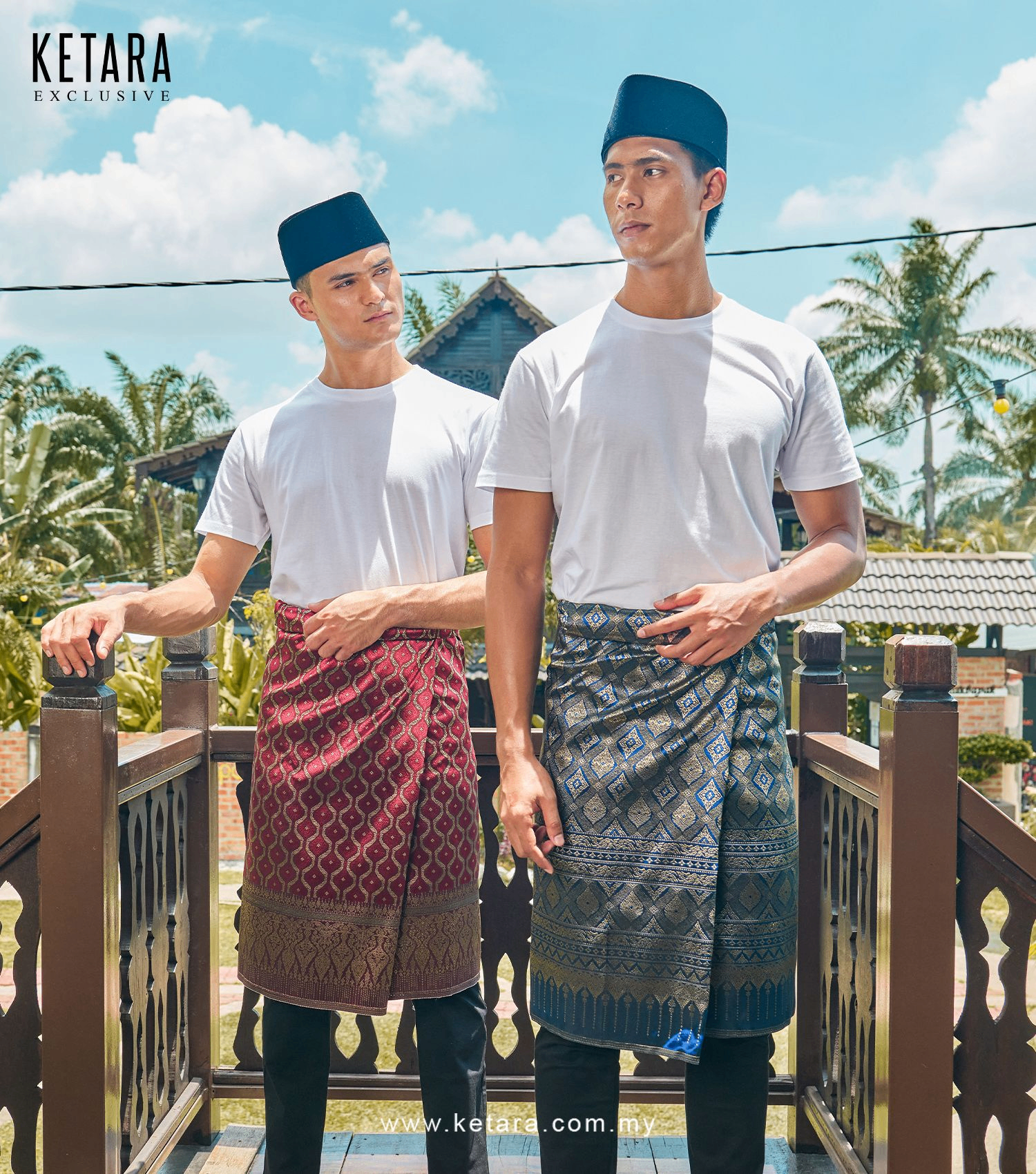 Product photoshoot Ketara Exclusive menswear outdoor campaign